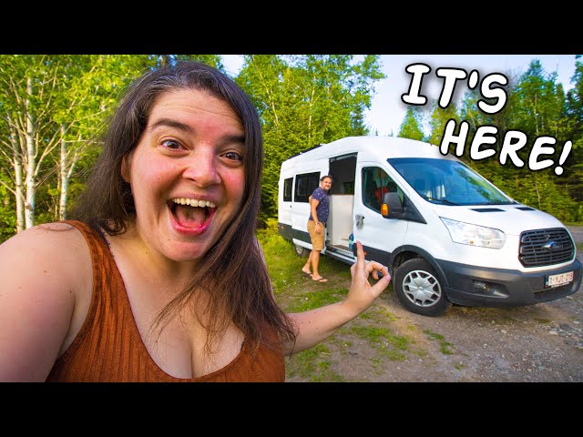WE SHIPPED OUR VAN TO CANADA (moving back in)