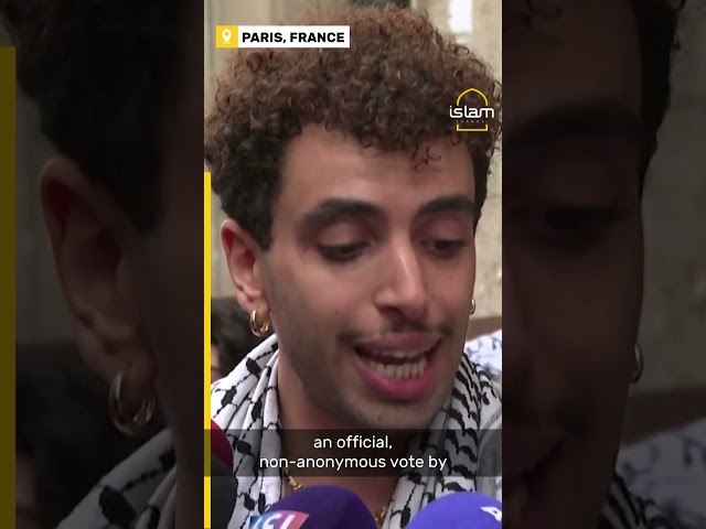 PARIS' UNIVERSITY STUDENTS ON HUNGER STRIKE OVER GAZA