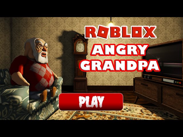 ANGRY GRANDPA ESCAPE! (SCARY OBBY)_ Full Game gameplay #roblox