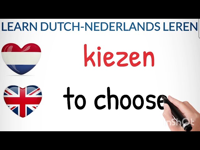 learn dutch verbs,nederlands leren
