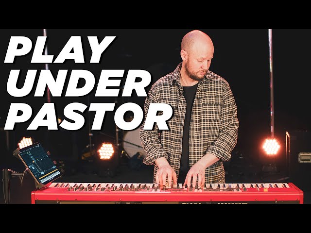 Worship Piano - Play Under Pastor during Prayer