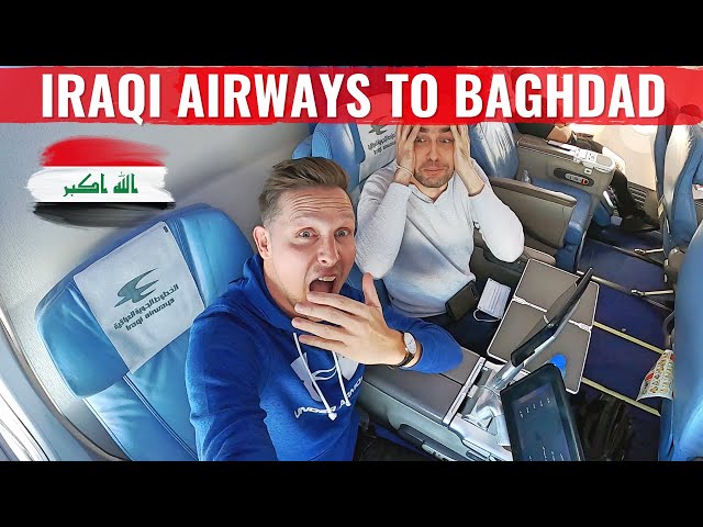 STRANGE FIRST CLASS ON IRAQI AIRWAYS TO BAGHDAD!