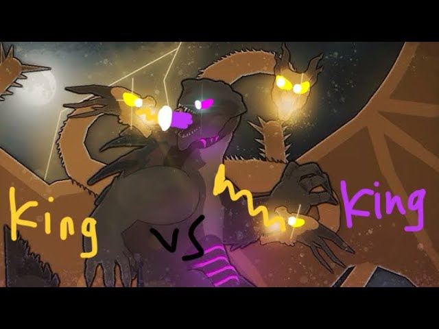 King ghidorah/monster zero vs king titan (battle of kings) sticknodes animation