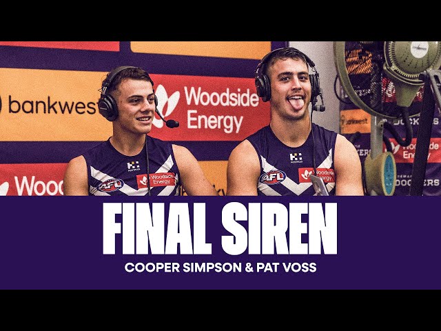 POST-GAME PODCAST | Final Siren with Cooper Simpson & Pat Voss