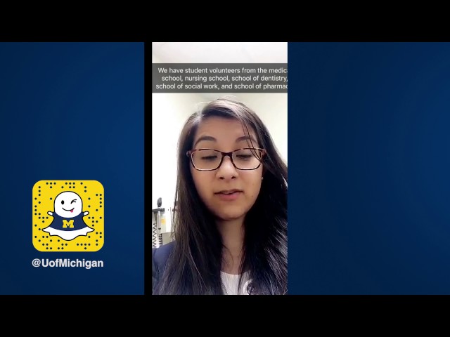 Snapchat Story: U M Student Run Free Clinic