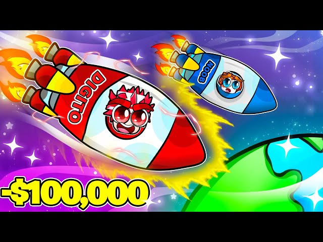 Spending $100,000 to get FASTEST ROCKET in Roblox!