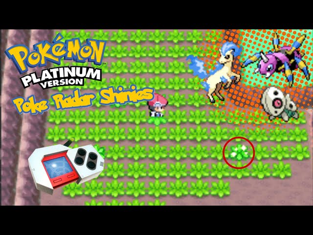 Pokémon Platinum Pokeradar Shinies