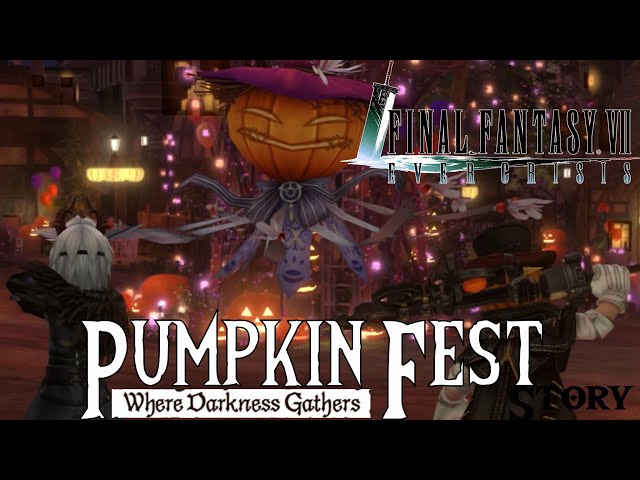 Pumpkin Fest Story - Final Fantasy VII: Ever Crisis - The First Soldier