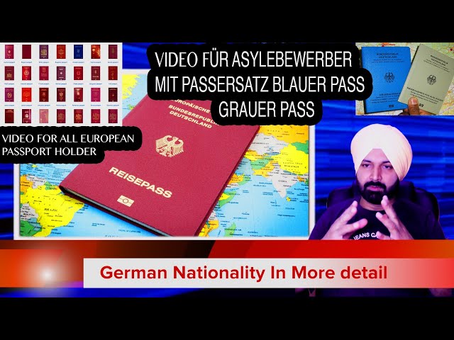 German Nationality In More Detail  | Love singh M | For European Passport Holder |  Asylbewerber
