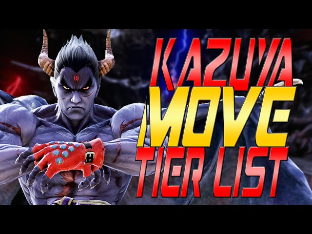 Smash Ultimate Kazuya Move Tier List!