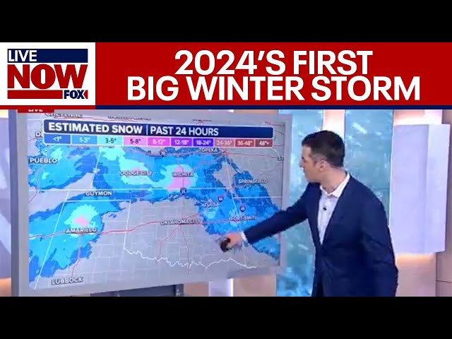 Winter storm prompts alerts for millions | LiveNOW from FOX