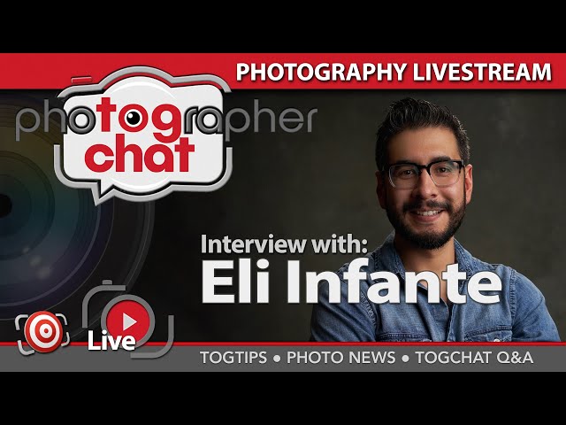 🔴TOGCHAT LIVE - Interview High-Speed Sync Portrait Master Eli Infante