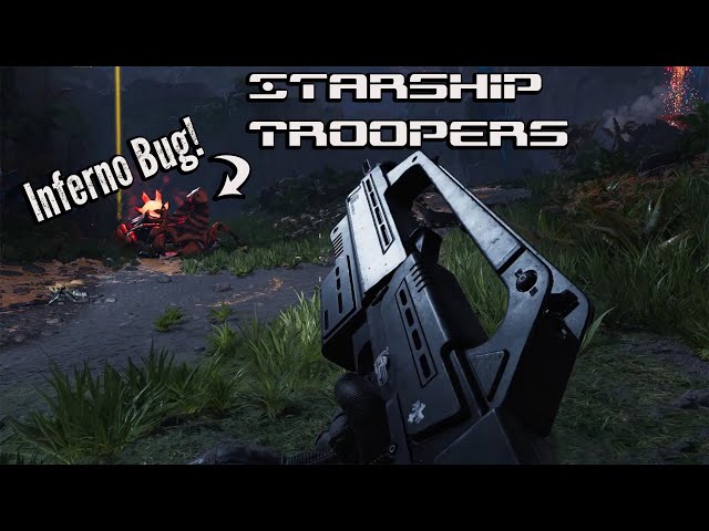 STARSHIP TROOPERS FACE NEW INFERNO BUGS