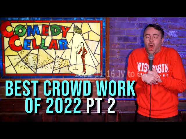 Best Crowd Work of 2022 pt 2 - Geoffrey Asmus - Stand-up Comedy