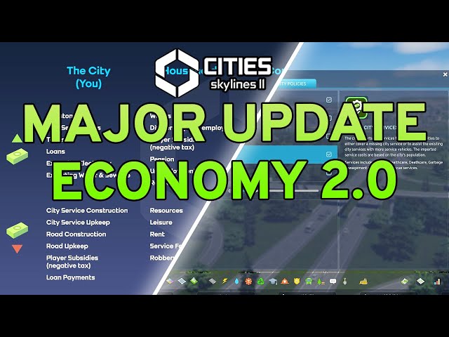 Cities 2 Receives HUGE Economy Overhaul! | Dev Diary Part 1