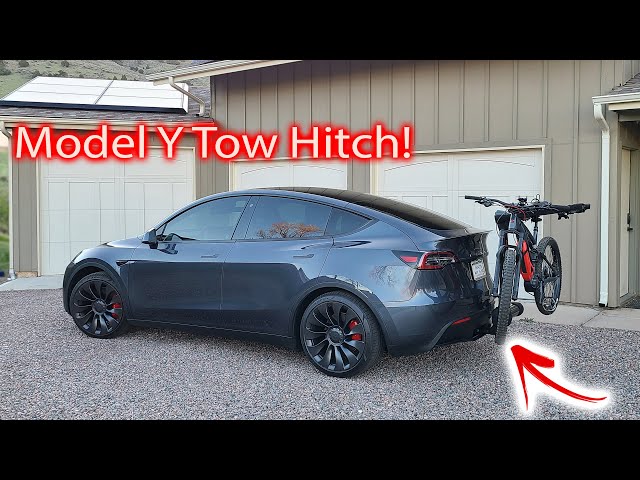 First Production Tesla Model Y With Tow Hitch! Install Guide.