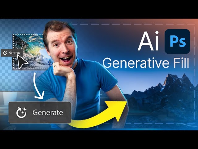 How generative AI in Photoshop makes web design much easier!