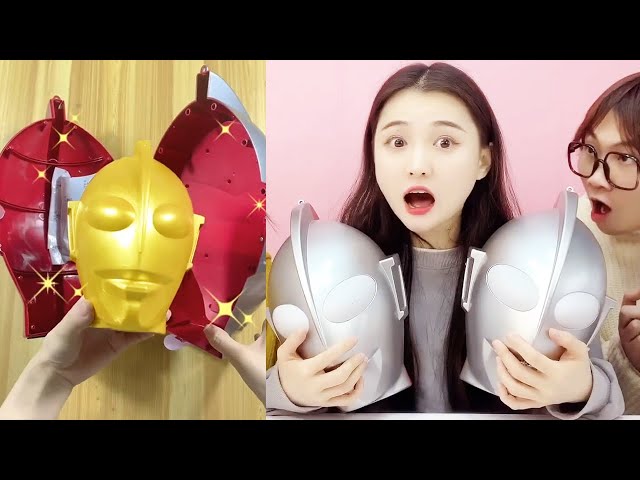 Find "Golden Baby"  In Ultraman's Head, Lucky To Get Two At A Time! | Funny Playshop