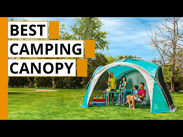 5 Best Canopy Tent for Wind & Rain