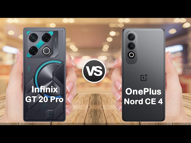 Infinix GT 20 Pro vs OnePlus Nord CE 4 || Full comparison || Which is better ?