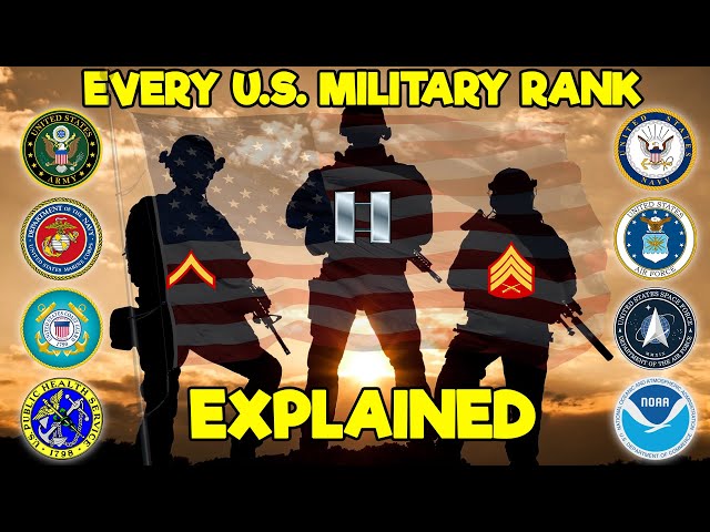 A Simple Overview of Every U.S. Military Rank, In Order (All Six Branches)