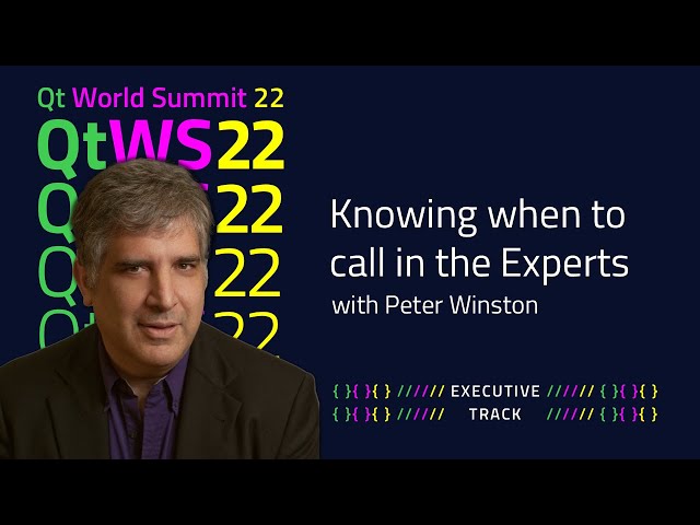 How to Know When it’s Time to Call in an Expert | #QtWS22