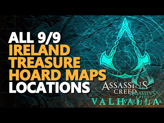 All Ireland Treasure Hoard Maps AC Valhalla Locations