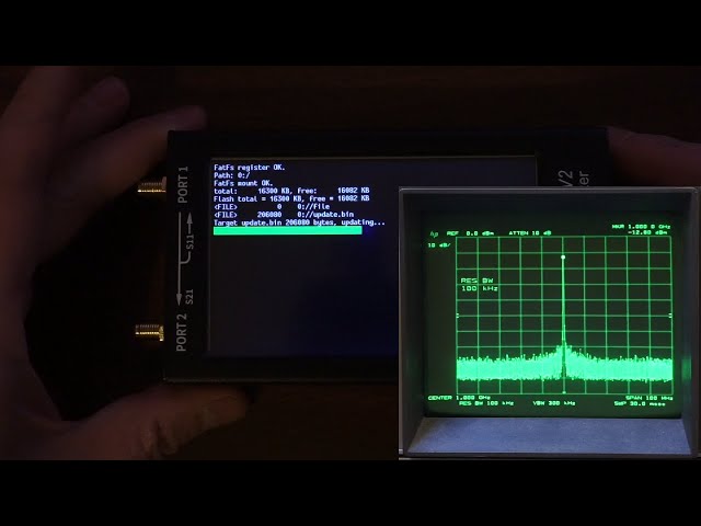 NanoVNA-F V2 Firmware Update, Clarifications on Signal Generator Output Frequency Accuracy
