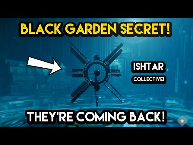 Destiny 2 - BLACK GARDEN SECRET FOUND! Ishtar Collective And Praedyth Return?