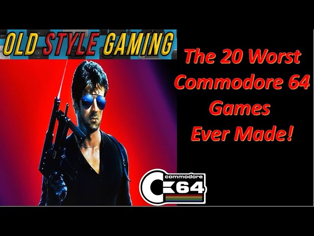 The 20 Worst Commodore 64 Games Ever!