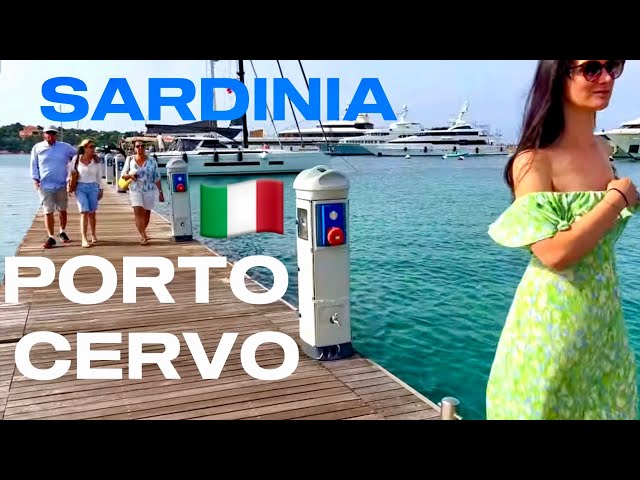 Sardinia || Porto Cervo || Italy 🇮🇹 Exclusive seaside village with branded boutiques and promenade