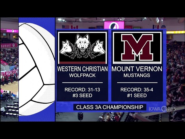 Class 3A - Mount Vernon Mustangs vs. Western Christian Wolfpack