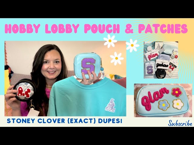 Stoney Clover dupes at Hobby Lobby | Disney | Patches | Pouches | Comfort Colors