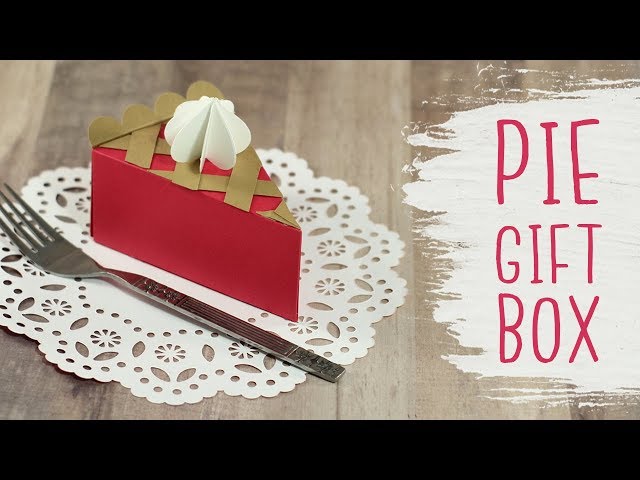 3D Pie Slice Gift Boxes 🍂 Thanksgiving Crafts