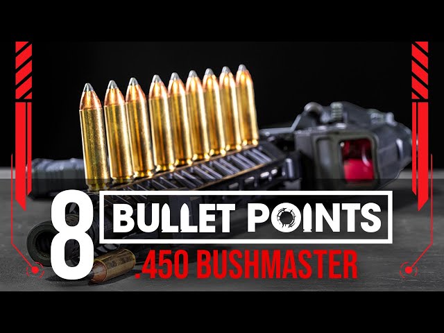 8 Must-Knows About .450 Bushmaster