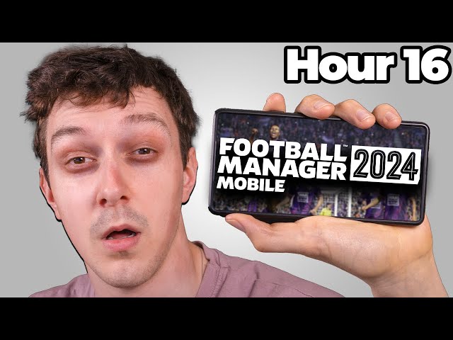 I Can't Sleep Until I Beat Football Manager Mobile