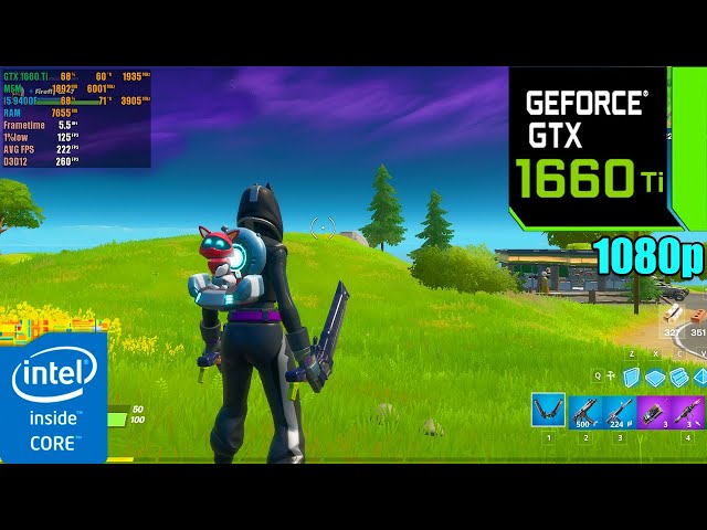 Fortnite Chapter 2 : Competitive Settings | GTX 1660 Ti 6GB