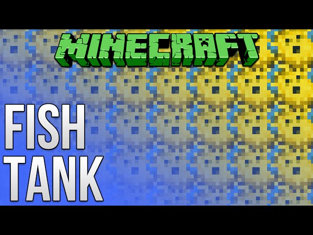 Minecraft: Fish Tank (Survival Minecraft) Tutorial
