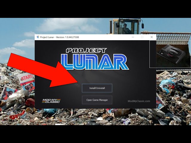 How to UNINSTALL Project Lunar on your Sega Genesis or Mega Drive Mini