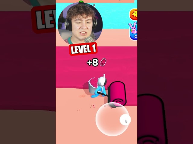 LEVEL 1 vs LEVEL 100 in Spiral Craft 3D #shorts