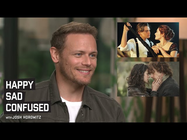 Sam Heughan compares OUTLANDER's Claire and Jamie to TITANIC's Jack and Rose