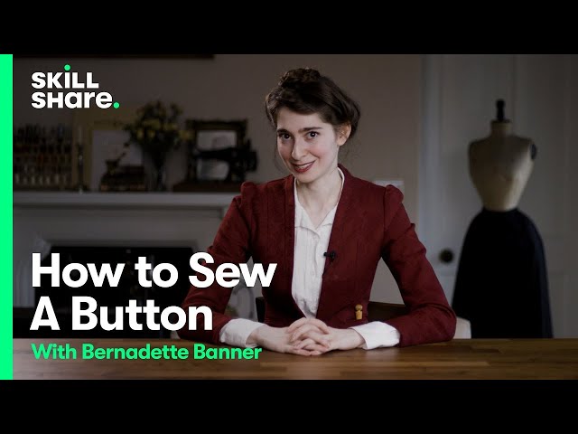 2 Ways to Sew a Button