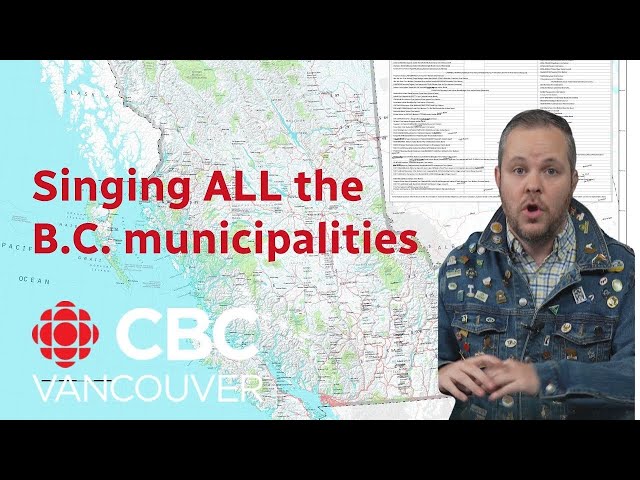Every municipality in British Columbia ... in song