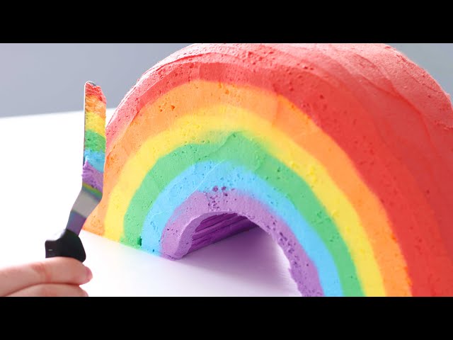 You Won't BELIEVE whats INSIDE this Rainbow CAKE!