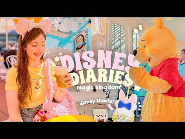 DISNEY DIARIES ✿ Day one in Magic Kingdom & Character Dining at Crystal Palace, Walt Disney World