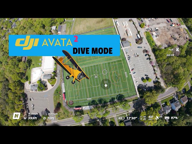 How to dive FPV style with the avata 2, avata 2 dive mode