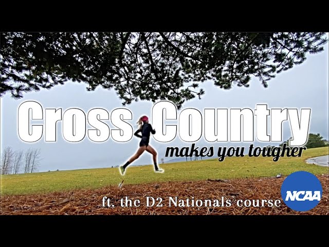 Snowy Cross Country Workout ft. NCAA D2 Nationals Course