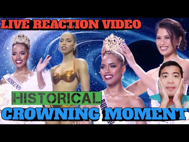 LIVE REACTION AND HISTORICAL CROWNING  MOMENT OF CHELSEA MANALO