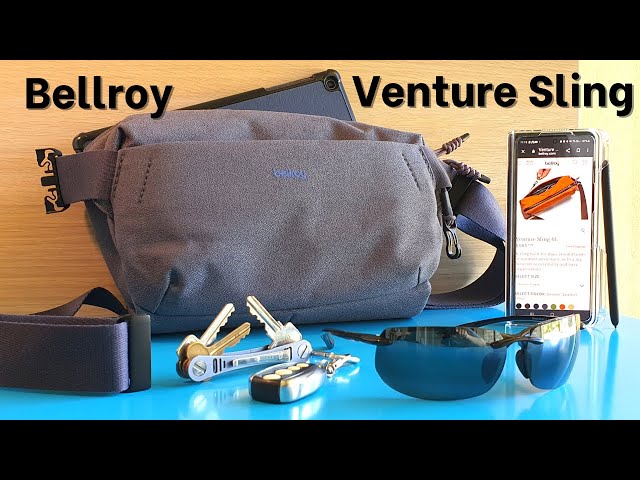 Bellroy Venture Sling 6L - Love the sunglasses and stylus pockets