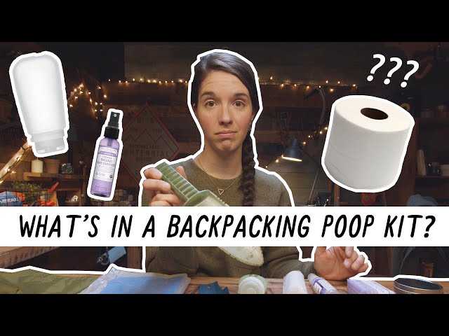 What's in a Backpacking POOP KIT? | Miranda in the Wild
